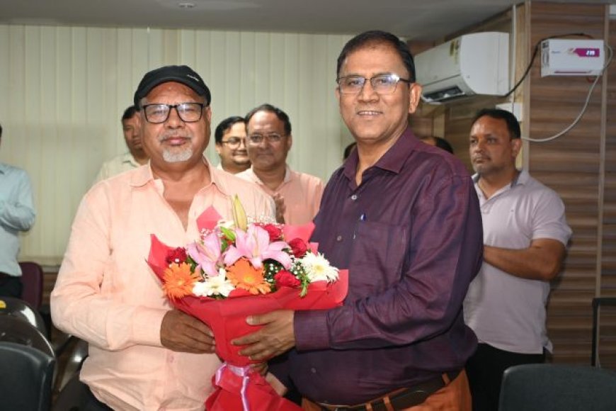 पिटकुल के निदेशक पीसी ध्यानी की उपस्थिति में अरुण कुमार सिंह का सम्मानपूर्वक विदाई समारोह