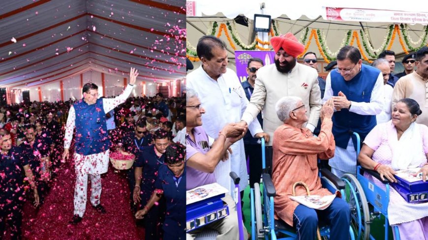 सेवा पखवाड़ा की शुरुआत: राज्यपाल और सीएम की उपस्थिति में दी गई ₹219.29 करोड़ की योजनाएँ, लाखों लोगों को मिला लाभ