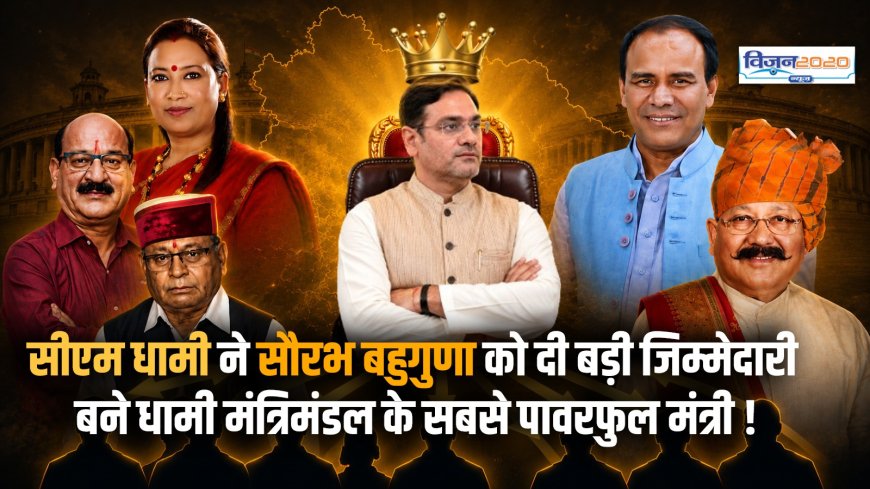 उत्तराखंड सरकार में सौरभ बहुगुणा की नई भूमिका: सियासी समीकरण बदलते हुए