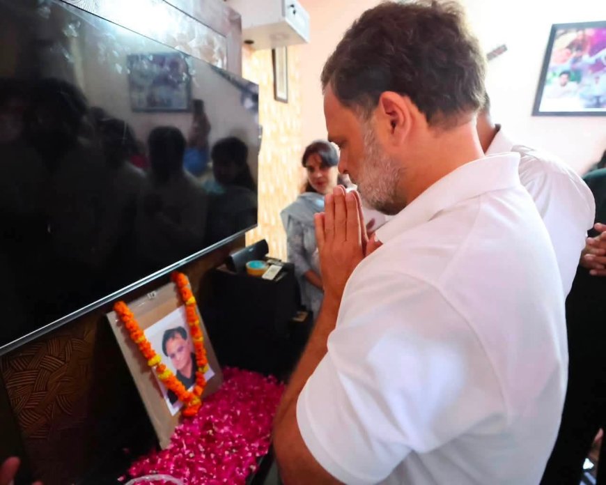 उत्तराखंड: राहुल गांधी ने अमर मेहता के निधन पर व्यक्त किया शोक, परिजनों से की मुलाकात