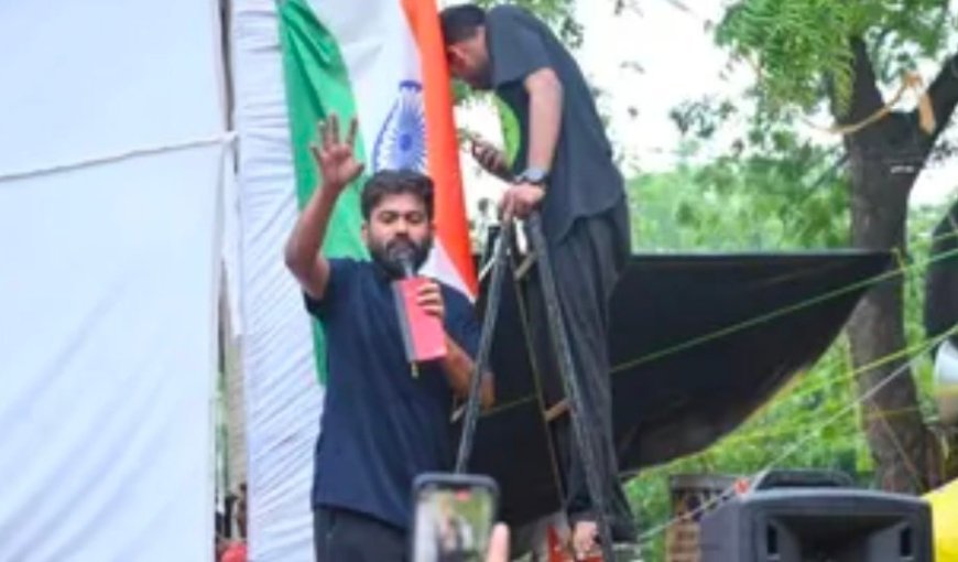 दिल्ली में CJP का ‘चलो संसद’ मार्च: अभिजीत दीपके हिरासत में, सुरक्षा व्यस्तता बढ़ी