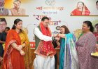 रक्षा बंधन पर मुख्यमंत्री पुष्कर सिंह धामी को प्रदेशभर की बहनों ने बांधा रक्षा सूत्र