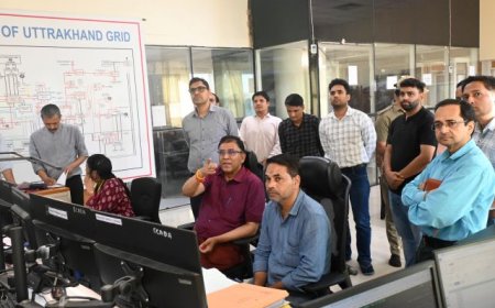 एमडी पिटकुल और यूपीसीएल पीसी ध्यानी ने किया औचक निरीक्षण, अधिकारियों को दिए ये निर्देश