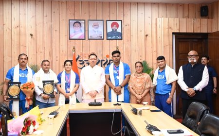 उत्त्तराखंड के खिलाड़ियों और कोचों का सम्मान: सीएम धामी का ‘वैश्विक मंच’ देने का ऐलान