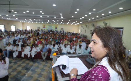 गदरपुर में सहकारिता एवं किसान महासम्मेलन का आयोजन, महिलाएं बनीं अग्रणी