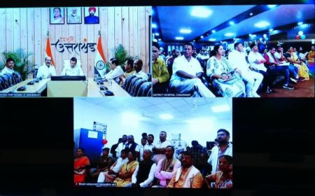 चंपावत जिला चिकित्सालय में ब्लड कंपोनेंट सेपरेशन यूनिट का मुख्यमंत्री ने किया लोकार्पण
