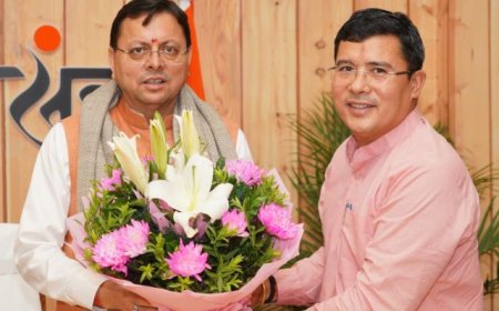 मुख्यमंत्री से विधायक सुरेश गढ़िया ने की महत्वपूर्ण शिष्टाचार भेंट