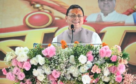 रक्षाबंधन पर चकरपुर में बहनों ने मुख्यमंत्री धामी को बांधी राखी