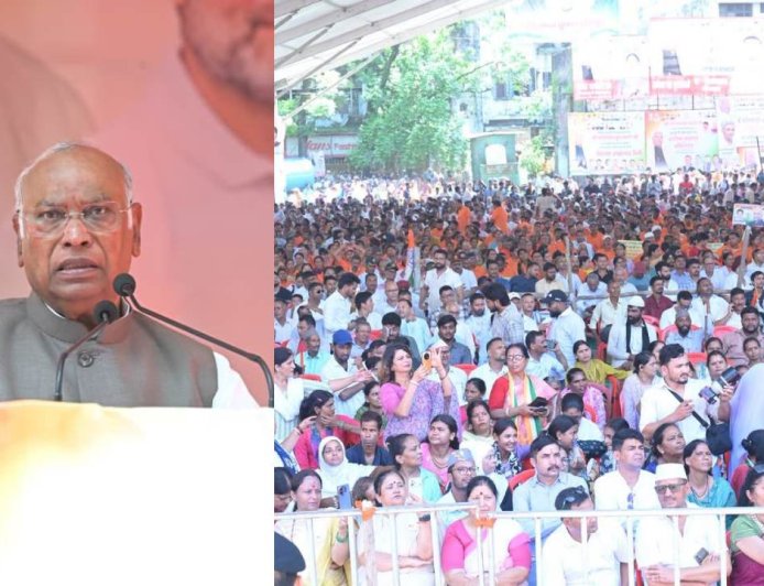 कांग्रेस अध्यक्ष खड़गे ने हल्द्वानी में चुनावी विजय की है एक नई शुरूआत, सत्ता में वापसी का लिया संकल्प