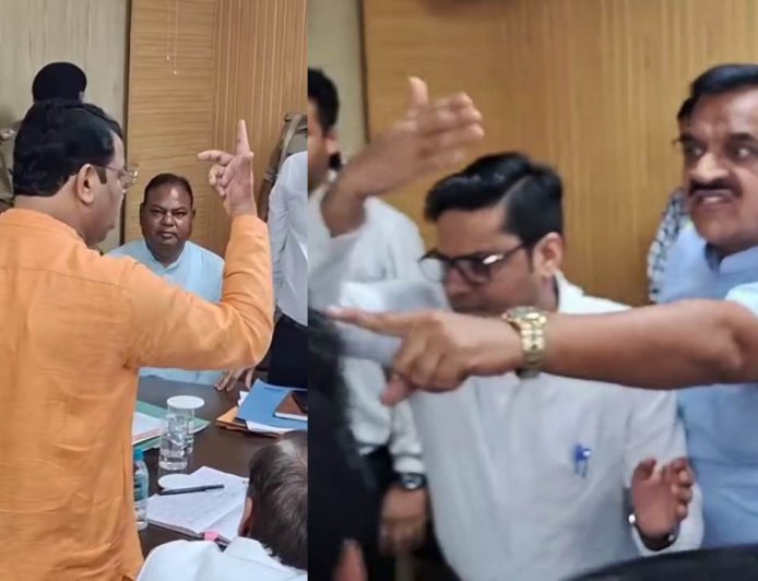 रुद्रपुर की SIR बैठक में बवाल, कमिश्नर के सामने भड़के राजकुमार ठुकराल और विधायक शिव अरोड़ा