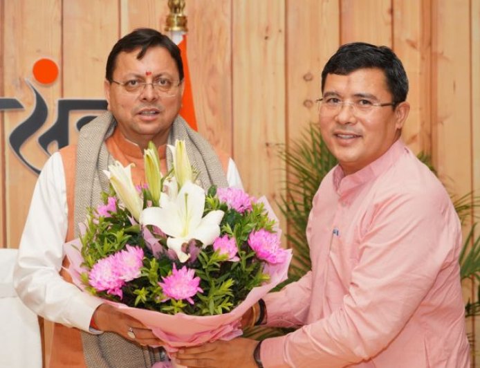मुख्यमंत्री से विधायक सुरेश गढ़िया ने की महत्वपूर्ण शिष्टाचार भेंट