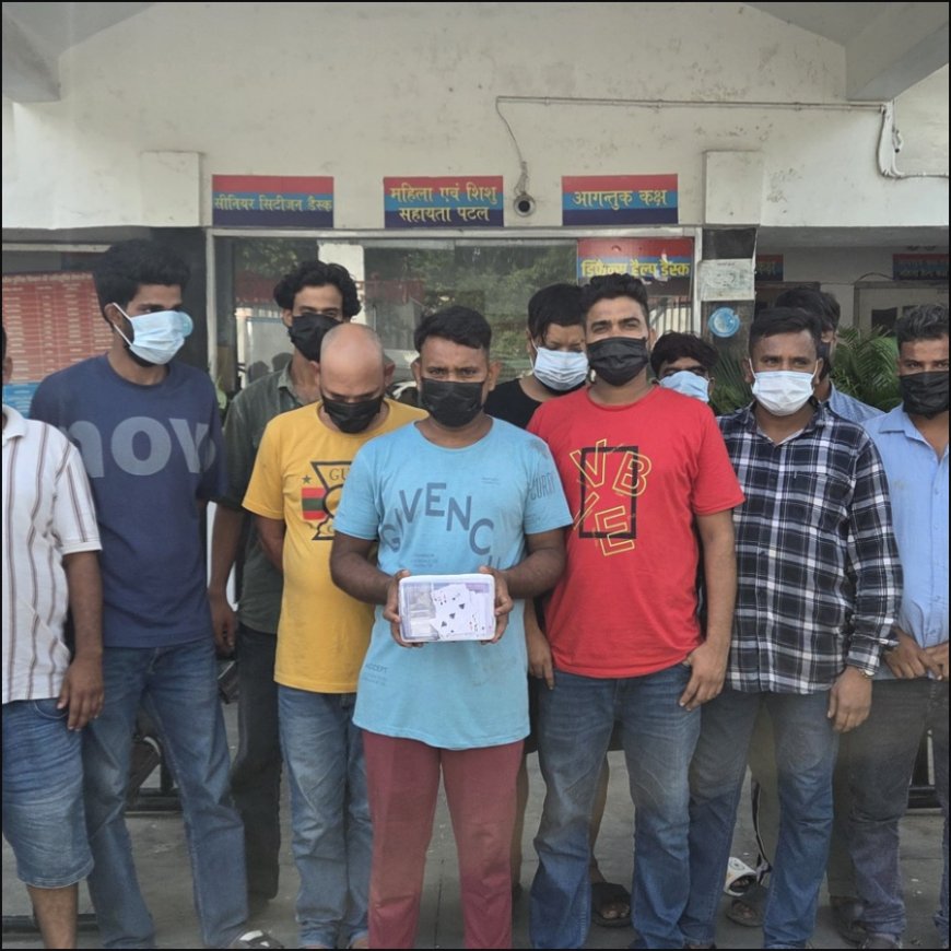 हल्द्वानी पुलिस का बड़ा अभियान: ऑपरेशन प्रहार में जुआ खेलने वाले 13 लोग गिरफ्तार