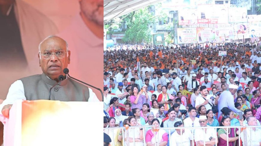 कांग्रेस अध्यक्ष खड़गे ने हल्द्वानी में चुनावी विजय की है एक नई शुरूआत, सत्ता में वापसी का लिया संकल्प