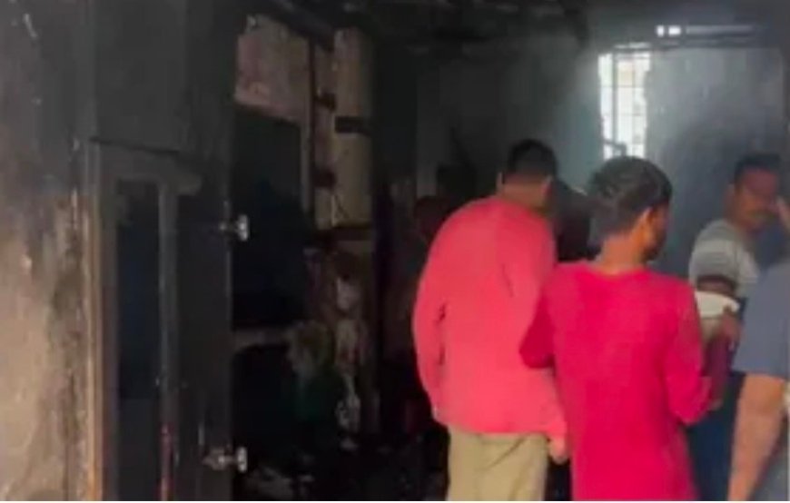 तारापीठ होटल में भीषण अग्निकांड, सात तीर्थयात्रियों की जान गई, कई लोग घायल