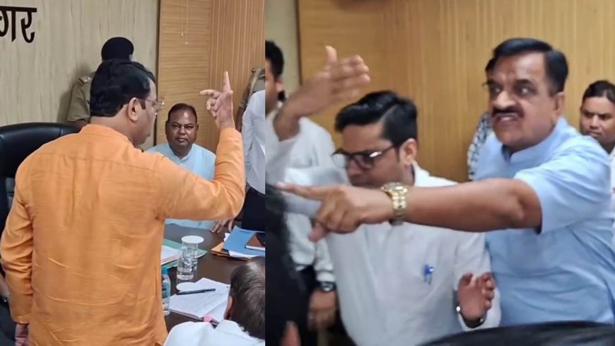रुद्रपुर की SIR बैठक में बवाल, कमिश्नर के सामने भड़के राजकुमार ठुकराल और विधायक शिव अरोड़ा