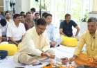 पिटकुल के प्रबन्ध निदेशक पी0सी0 ध्यानी ने कार्मिकों सहित भगवान विश्वकर्मा का पूजन एवं हवन किया