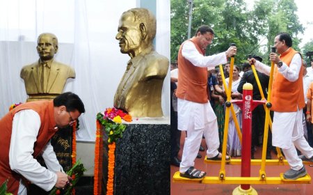 खटीमा गोलीकांड के शहीदों को सीएम धामी ने दी श्रद्धांजलि, ऑक्सीजन पार्क का किया लोकार्पण