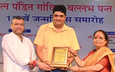 पत्रकारिता और जनसरोकारों के लिए समर्पित अवधेश नौटियाल को ‘उत्तराखण्ड के स्तम्भ’ सम्मान