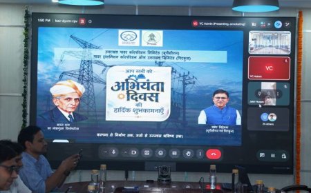 एमडी पी0 सी0 ध्यानी ने इंजीनियर्स डे पर ऊर्जा के तीनों निगमों उपाकालि, पिटकुल एवं यूजेवीएनएल के अभियन्ता अधिकारियों को निर्धारित समयान्तर्गत कार्यों को धरातल पर उतारने हेतु प्रेरित किया