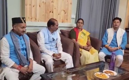 अल्मोड़ा पहुंचे केंद्रीय मंत्री अजय टम्टा, दो सड़क परियोजनाओं की दी सौगात