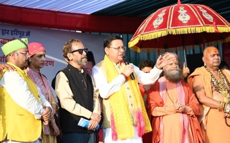 हरिपुर कालसी में 2100 दीपों से जगमगाया यमुना तट, मुख्यमंत्री धामी ने किया मां यमुना की प्रतिमा का अनावरण