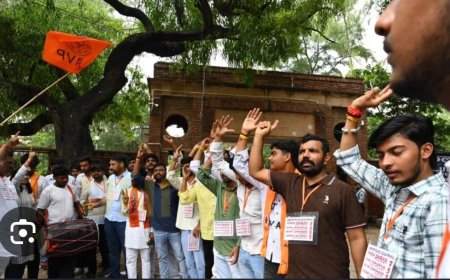 डूसू चुनाव में एबीवीपी का दबदबा, अध्यक्ष समेत तीन पदों पर जीत