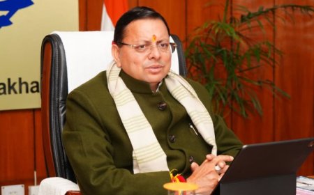 मुख्यमंत्री पुष्कर सिंह धामी ने लिया राहत एवं बचाव अभियान का जायजा