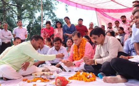 विधायक व पूर्व मंत्री अग्रवाल ने यूपीसीएल की महत्वाकांक्षी परियोजना का किया शुभारंभ