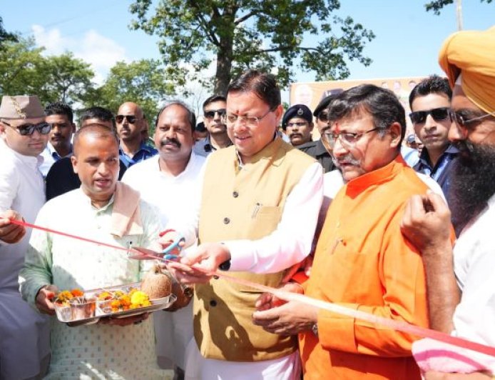 मुख्यमंत्री ने 7.23 करोड़ की लागत से निर्मित गौशाला का किया लोकार्पण