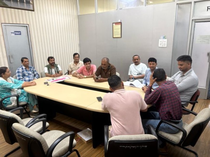 चीला आवासीय कॉलोनी का अवैध अतिक्रमण को आस्वाशन के बाद भी डीजीएम नहीं हटा रहे, संगठन ने दी धरना प्रदर्शन की चेतावनी