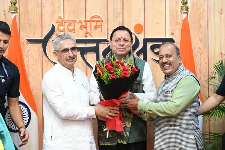 मुख्यमंत्री पुष्कर सिंह धामी के जन्मदिवस पर मुख्यमंत्री आवास में उमड़ा उत्साह; मंत्रीगणों, जनप्रतिनिधियों और अधिकारियों ने दी शुभकामनाएं