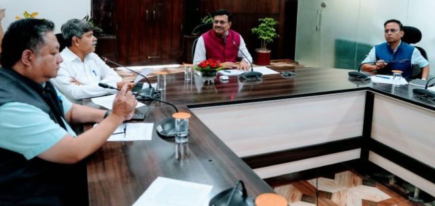 मुख्य सचिव ने की 25 बिंदु कार्यक्रम की समीक्षा
