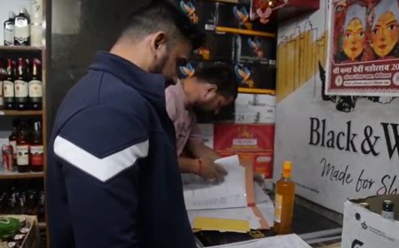 नैनीताल में वाइन शॉप पर SDM का छापा, प्रशासनिक कार्रवाई से मची अफरा-तफरी