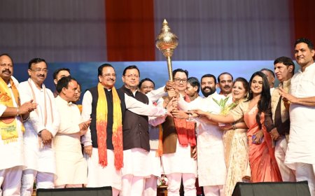 खटीमा में ‘एक भारत, श्रेष्ठ भारत’ का संदेश: उत्तराखंड आदि रंगोत्सव का शानदार उद्घाटन