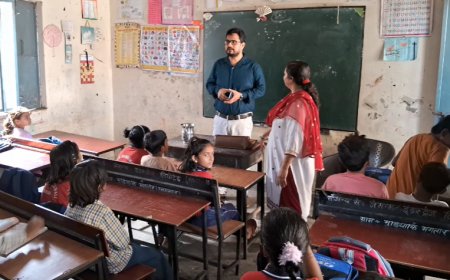 मंडावली स्कूल में व्यवस्थाएं गंभीर सवालों के घेरे में, शिक्षा विभाग ने किया निरीक्षण