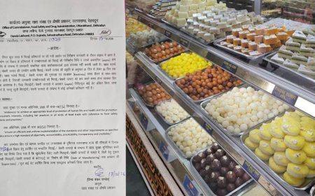 खुली मिठाई बेचने वाले ध्यान दें! मिठाइयों पर लिखनी होगी निर्माण और एक्सपायरी डेट
