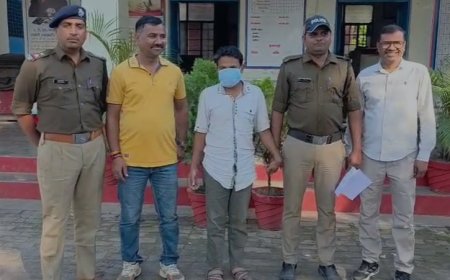 5 लाख की चोरी का आरोपी 4 साल बाद गिरफ्तार, 50 हजार का था इनाम