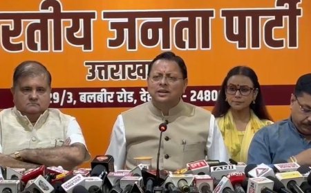 प्रदेशभर में भाजपा चलाएगी ‘लोकतंत्र बचाओ, अराजकता हटाओ’ अभियान: धामी