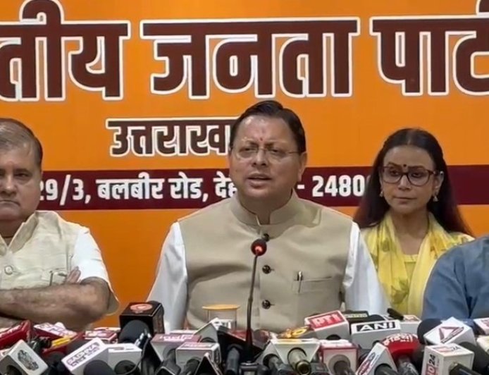 प्रदेशभर में भाजपा चलाएगी ‘लोकतंत्र बचाओ, अराजकता हटाओ’ अभियान: धामी