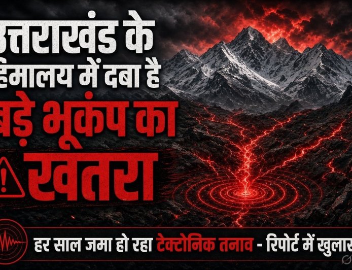 उत्तराखंड के हिमालय में दबा है बड़े भूकंप का खतरा, रिपोर्ट में खुलासा…हर साल जमा हो रहा टेक्टोनिक तनाव