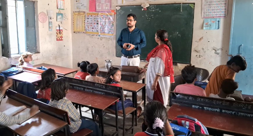 मंडावली स्कूल में व्यवस्थाएं गंभीर सवालों के घेरे में, शिक्षा विभाग ने किया निरीक्षण