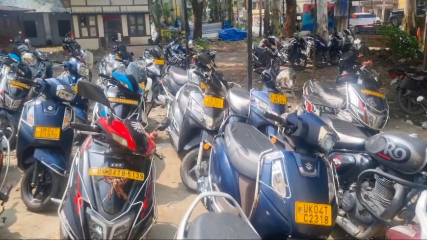 नैनीताल में ट्रैफिक नियमों की अनदेखी पर कड़ी कार्रवाई: 258 चालान और 73 वाहन सीज